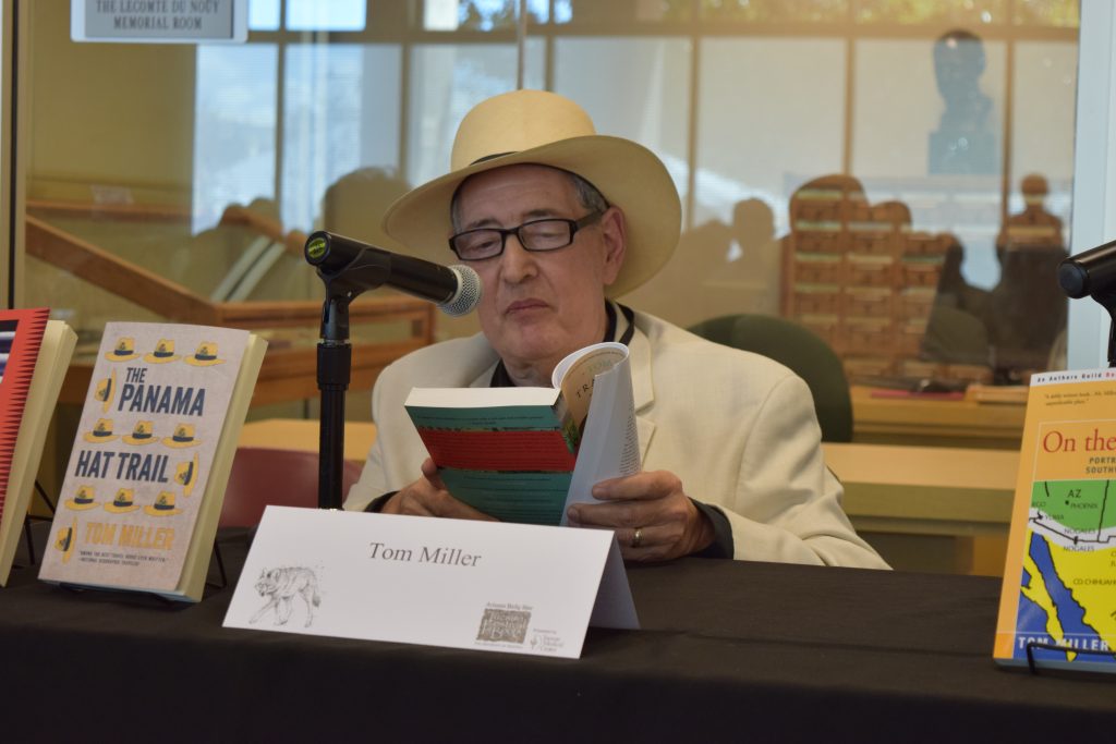 Cuba's leading export to Tucson has been Tom Miller, the longtime Cubanista whose latest book from UA Press is Cuba, Hot and Cold. Tom reads from his work at a panel honoring his prolific career.