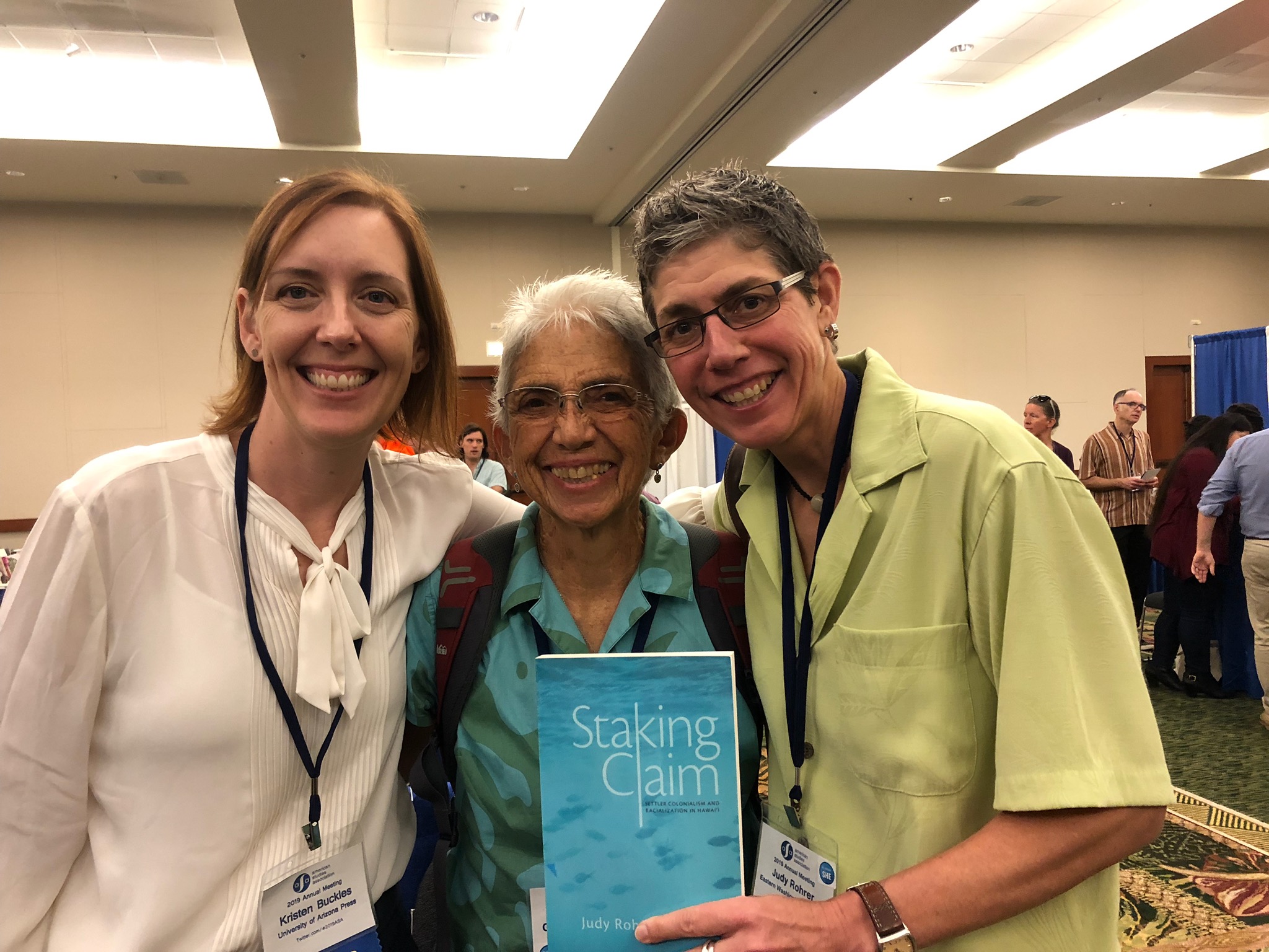 Judith Rohrer Aloha from ASA 2019 | UAPress