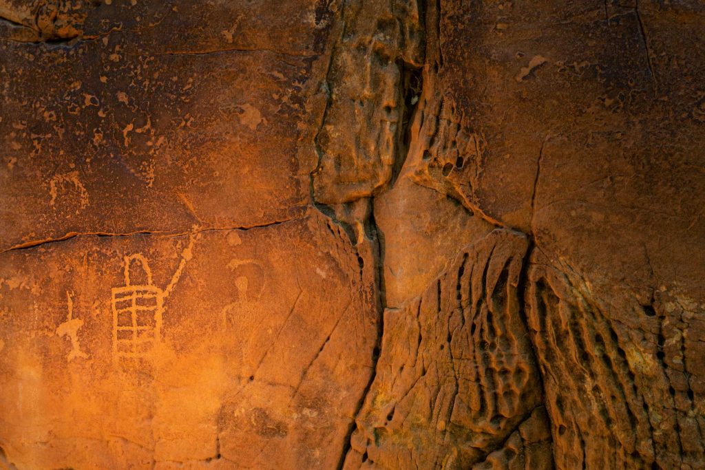 ancient petroglyphs