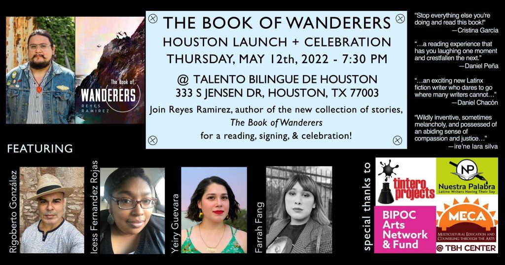 Talento Bilingüe de Houston's Book Launch for The Book of Wanderers (featured image)