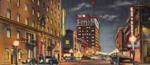 1940s postcard of downtown Tucson 
