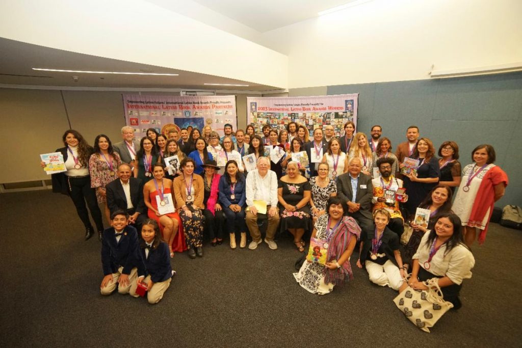International Latino Book Awards event group photo