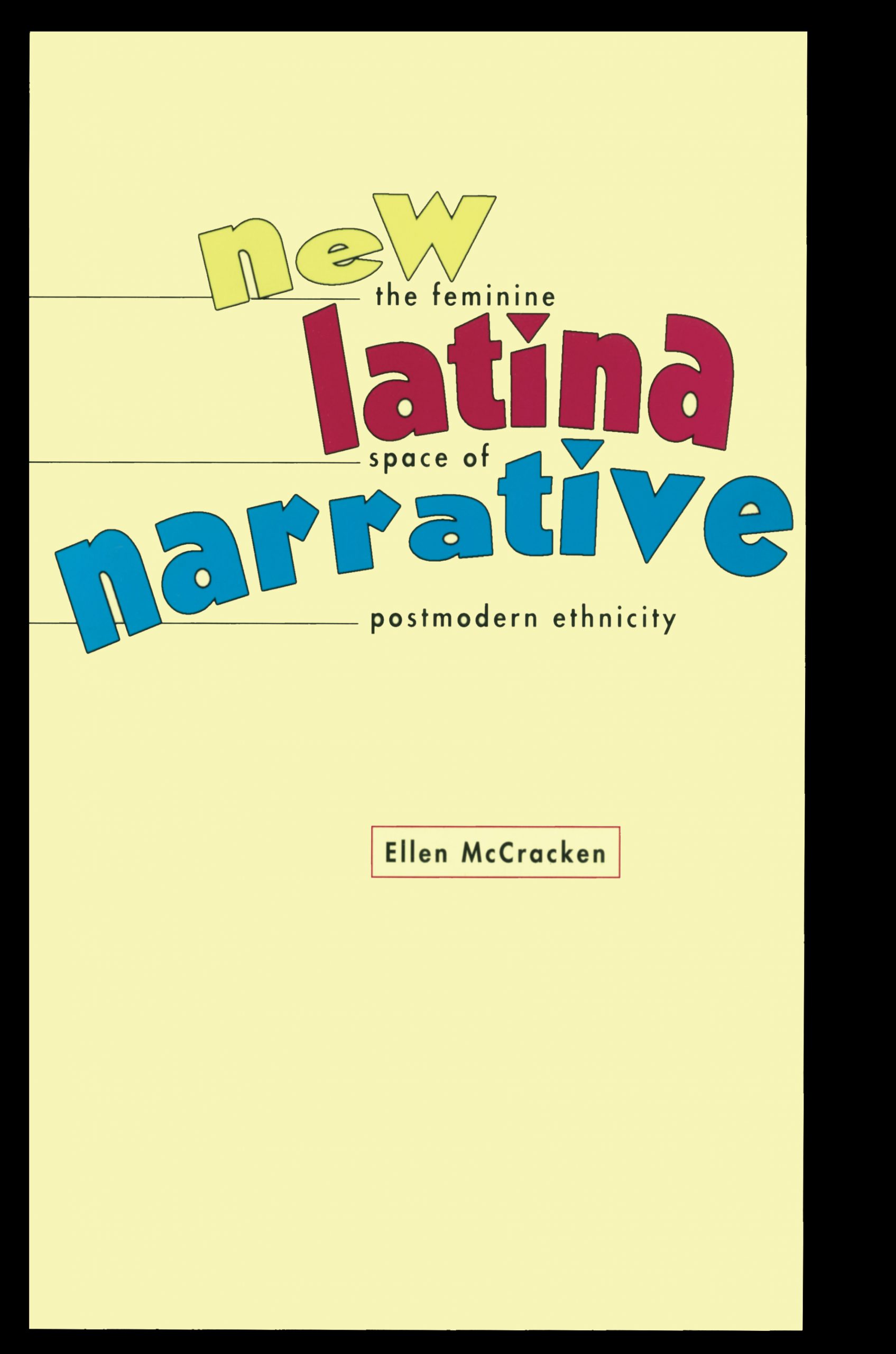 New Latina Narrative