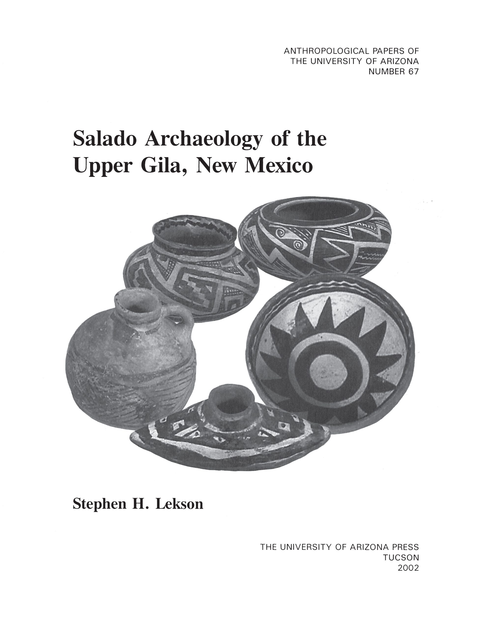 Salado Archaeology of the Upper Gila, New Mexico