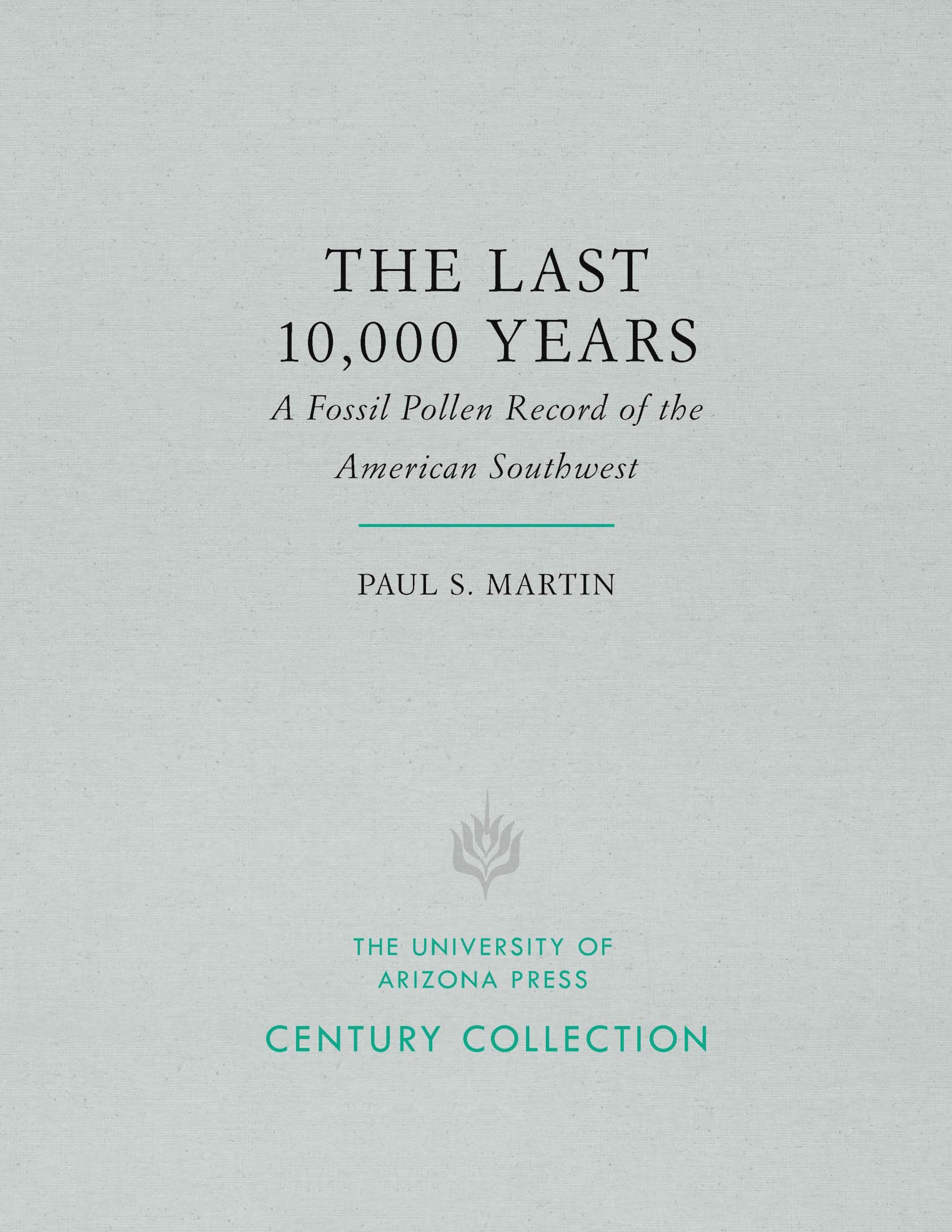 The Last 10,000 Years