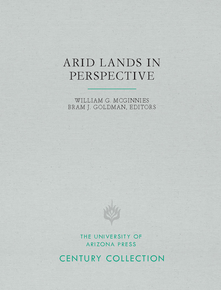 Arid Lands in Perspective