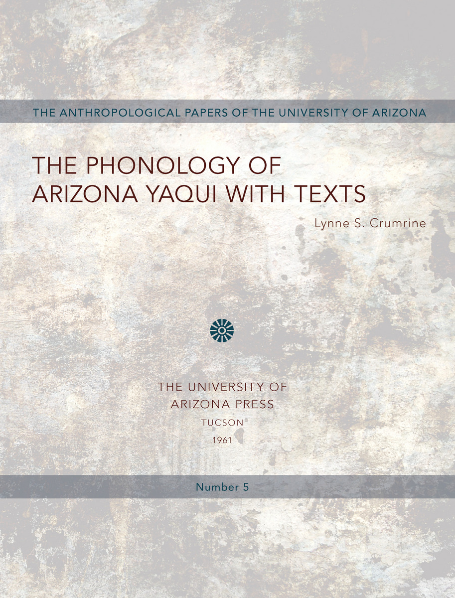 The Phonology of Arizona Yaqui with Texts